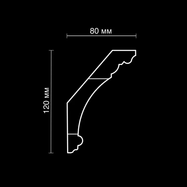 Карниз потолочный вентиляционный Artpole SK111