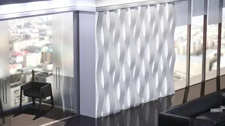 Гипсовая 3D панель Artpole SURF