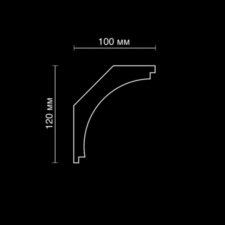 Карниз потолочный гипсовый Artpole SKT364