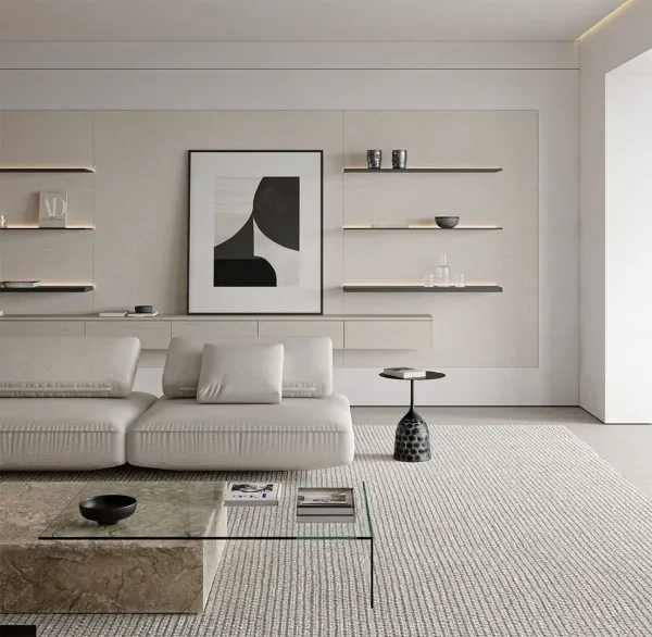 Разделительный теневой профиль D008А Черный