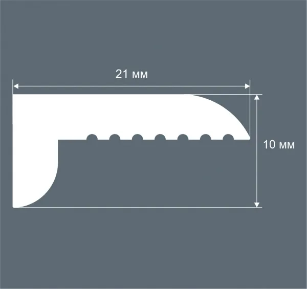 Плинтус напольный COSCA PL015