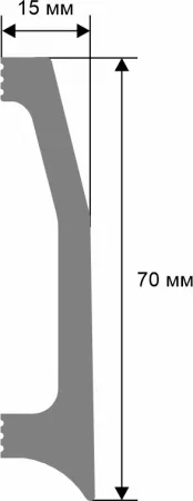 Плинтус напольный Artiva RT037