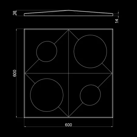 Гипсовая 3D панель Artpole BALANCE