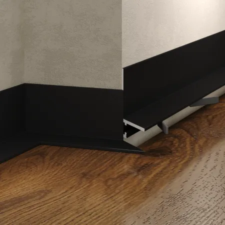 Микроплинтус LACONISTIQ Micro-L угловой Чёрный