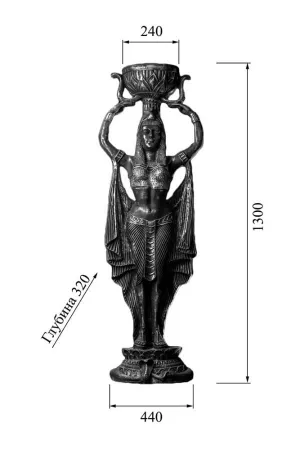 Статуя Исида DECORUS ST-006