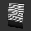 Гипсовая 3D панель Artpole SILK-2