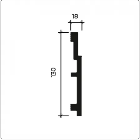 Плинтус напольный Европласт 6.53.125