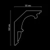 Карниз потолочный гипсовый Artpole SK301N  (наборный)