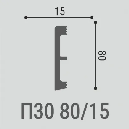 Плинтус напольный Bello Deco П30