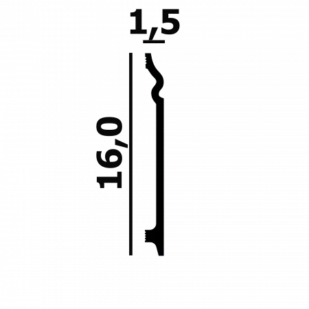 Плинтус напольный Перфект Plus Р113