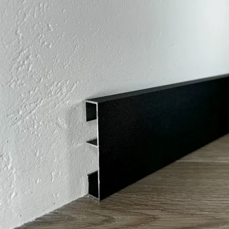 Вставка плинтус 1965 для плинтуса Pro Design 70мм Черный муар