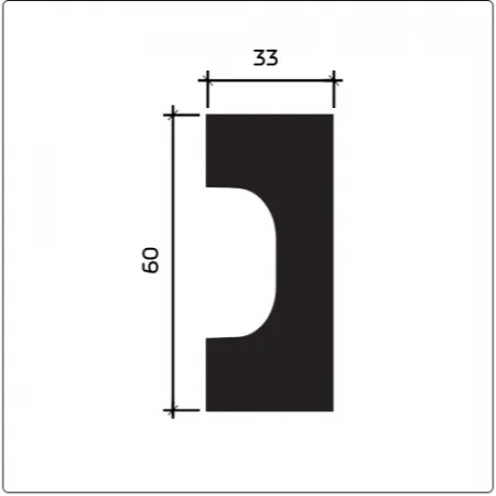Молдинг Европласт 1.65.003