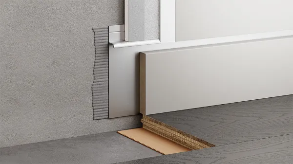 Вставка МДФ 70 мм под скрытый плинтус ФЕСО