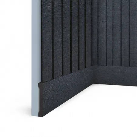 Плинтус напольный HIWOOD B90V1 BK114