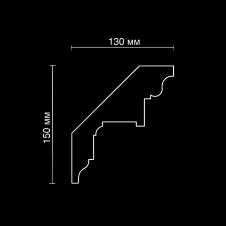 Карниз потолочный гипсовый Artpole SKT106