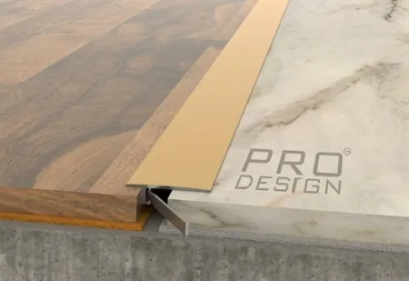 Порог алюминиевый Pro Design 571 2700 мм Шампань