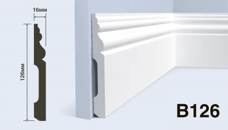 Плинтус напольный HIWOOD B126