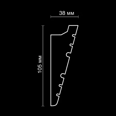 Карниз потолочный гипсовый Artpole SKTL29