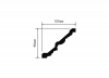 Карниз потолочный HIWOOD A145