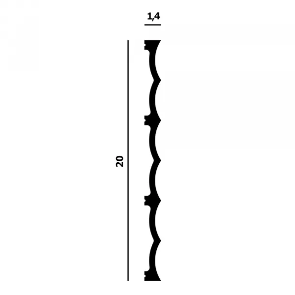 Декоративная панель Перфект Plus Р232-2800