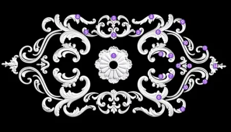 Потолочная наборная композиция SNK25