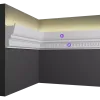 Карниз потолочный гипсовый Artpole SKTL169N (наборный)