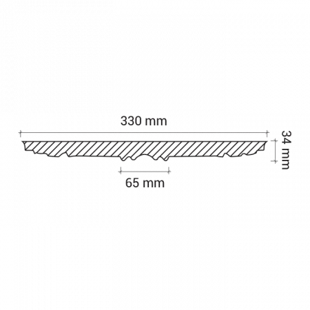 Розетка потолочная Европласт 1.56.037
