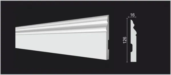 Плинтус напольный DECOR DIZAYN DD50