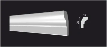 Карниз потолочный DECOR DIZAYN DD34