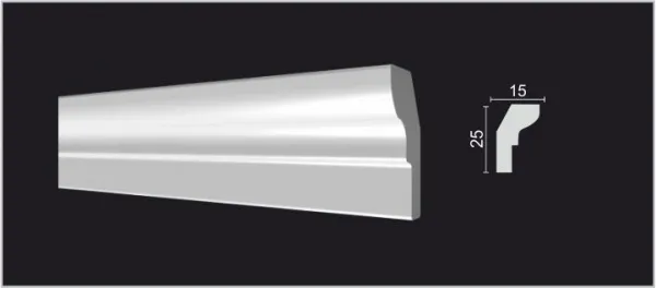 Карниз потолочный DECOR DIZAYN DD34