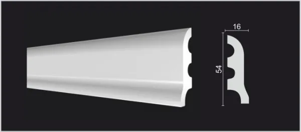 Плинтус напольный DECOR DIZAYN DD18