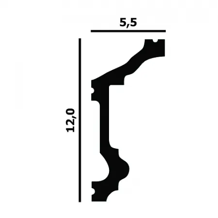 Карниз потолочный Перфект Plus Р91