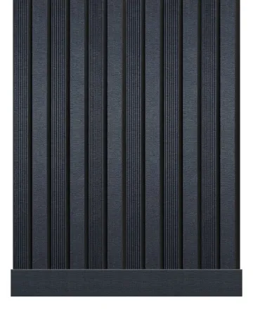 Плинтус напольный HIWOOD B90V1 BK114
