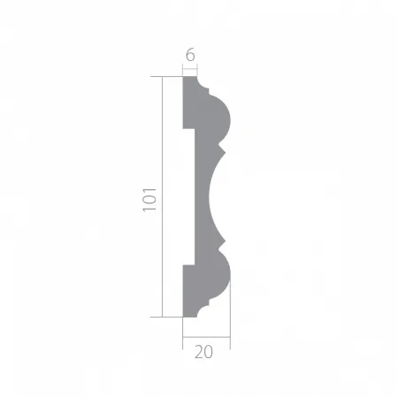 Молдинг Ultrawood U 0025