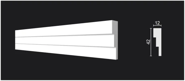 Молдинг DECOR DIZAYN DD624