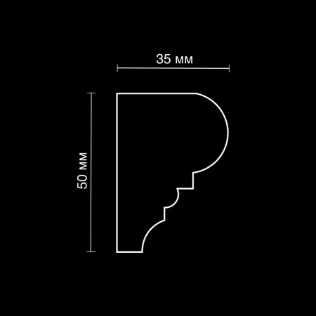 Молдинг гипсовый Artpole SMG195