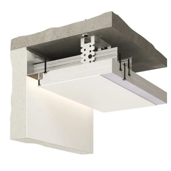 Универсальный теневой профиль Decaro D001 Черный