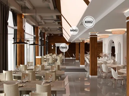 Карниз потолочный COSCA KX002