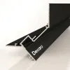 Потолочный теневой профиль D005A Черный