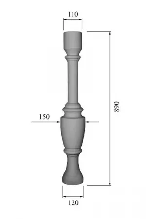 Балясина DECORUS BL-011