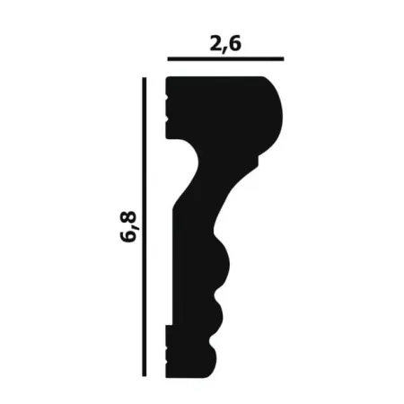 Молдинг Перфект Plus Р55