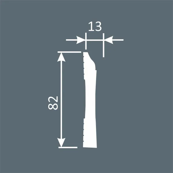 Плинтус напольный COSCA PX030