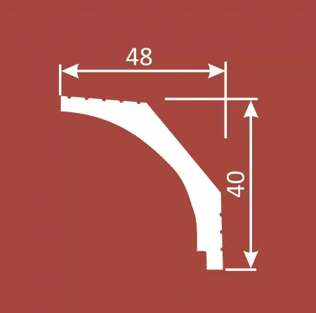 Карниз потолочный COSCA KX018