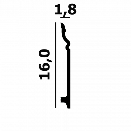 Плинтус напольный Перфект Plus Р118