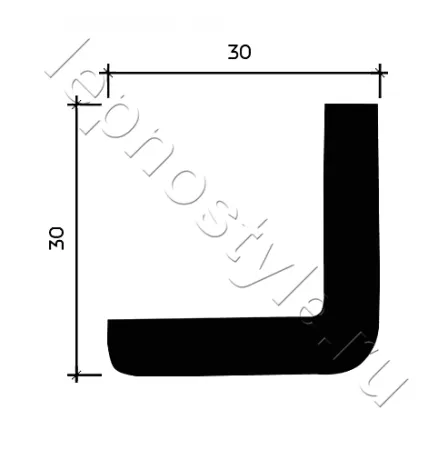 Внешний угол Европласт 1.50.156