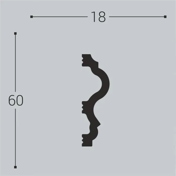 м6bello-deco_shop_molding_m6-60-18_2