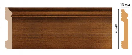 Плинтус напольный Decomaster D005-75