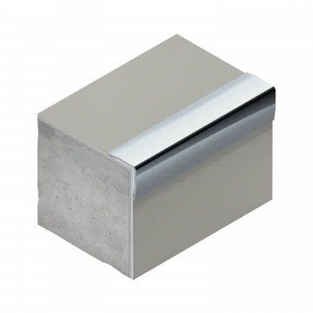 Угол из нержавеющей стали pvs98-10 NEEXY 10мм х 10мм (тисненый)