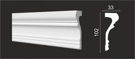 Молдинг DECOR DIZAYN DD604