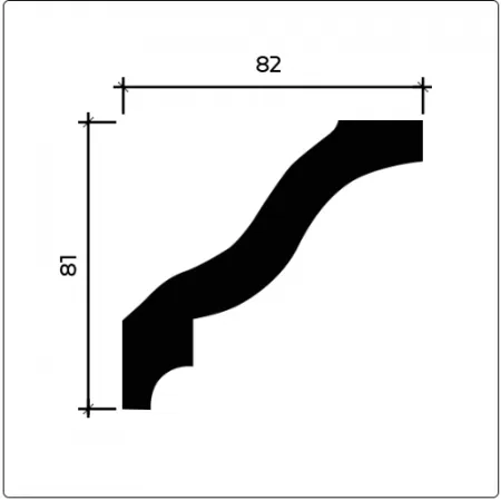 Карниз потолочный Европласт 1.50.144